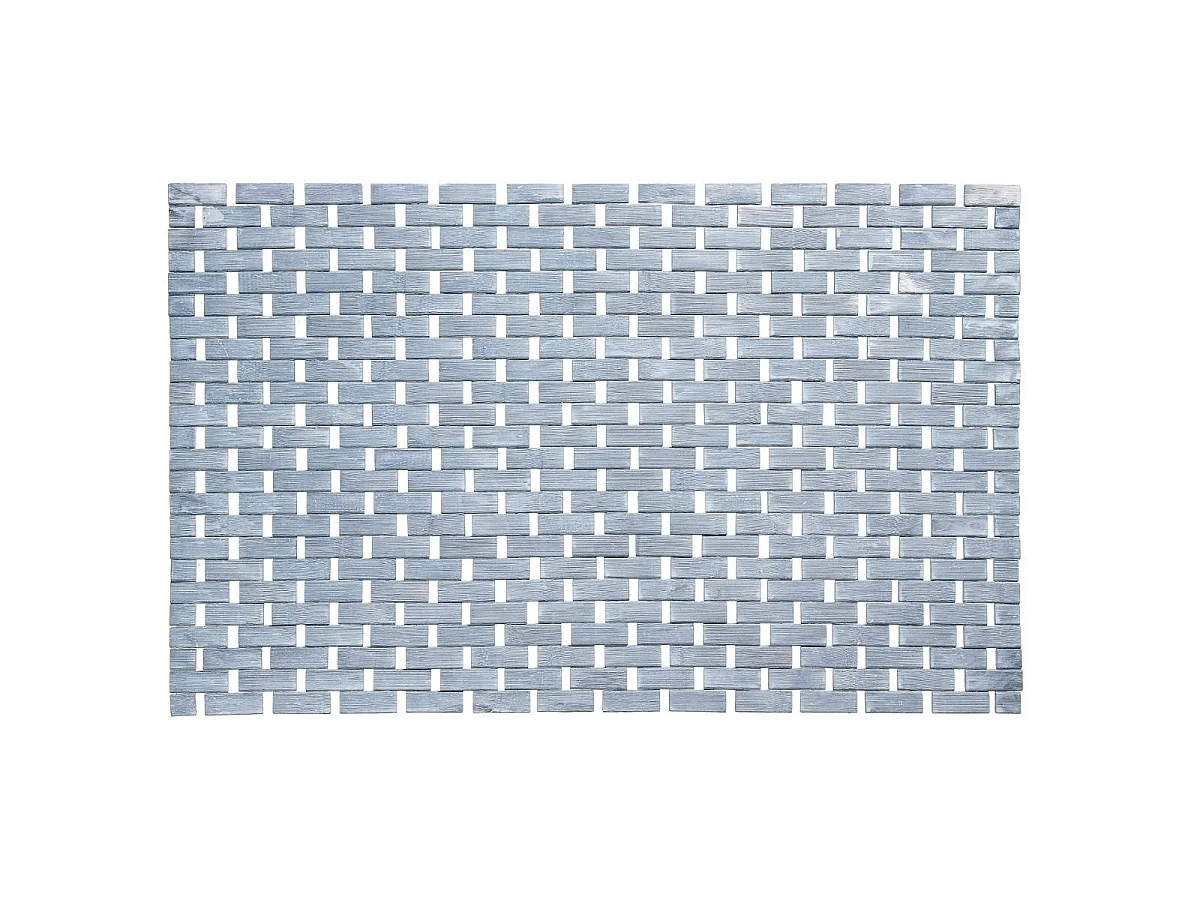 Tapis "Effet Bois" 50x80cm Gris
