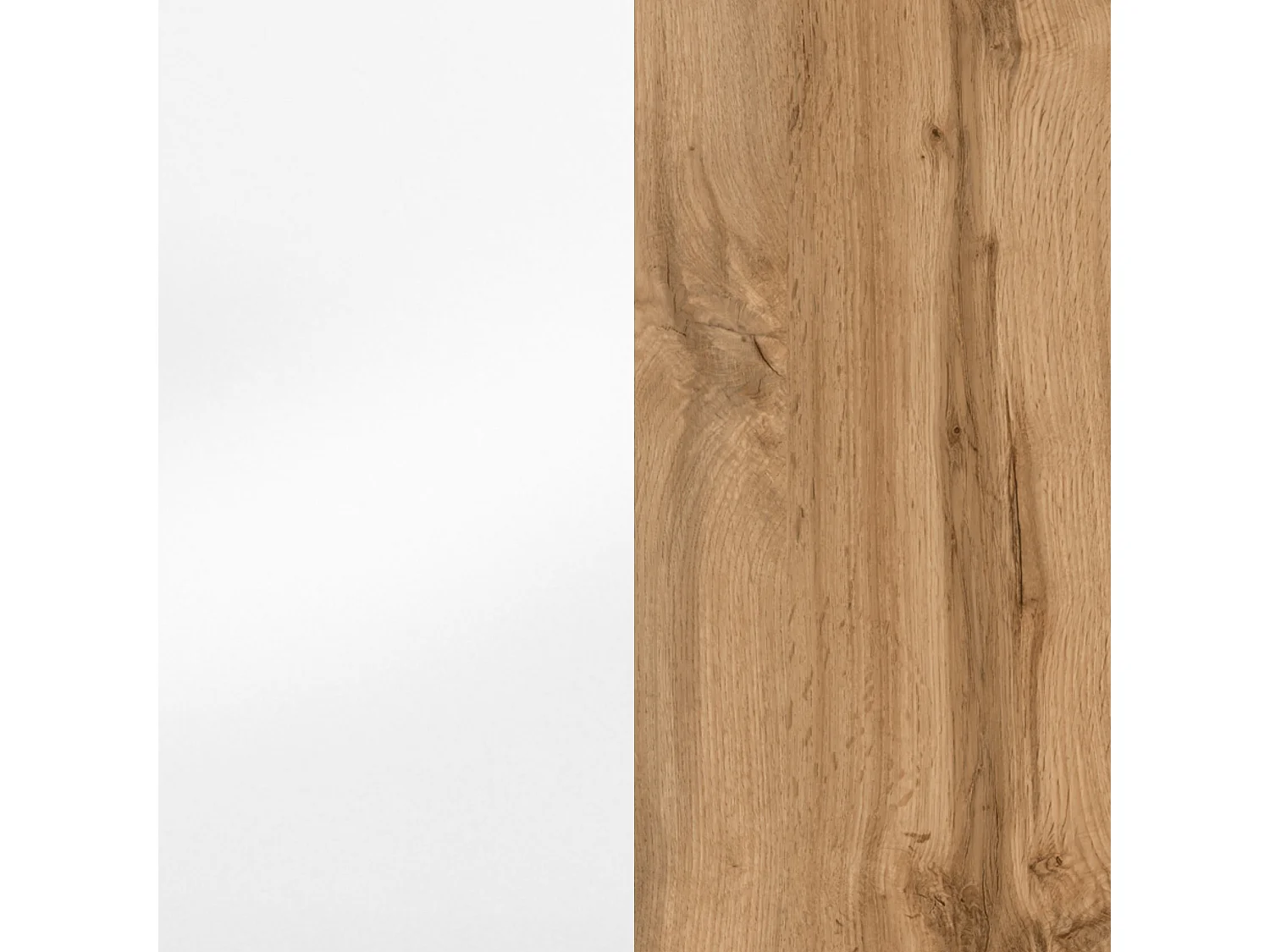 Armoire murale Held Möbel 40 Lucca blanc mat chêne Wotan 40x64x20 cm
