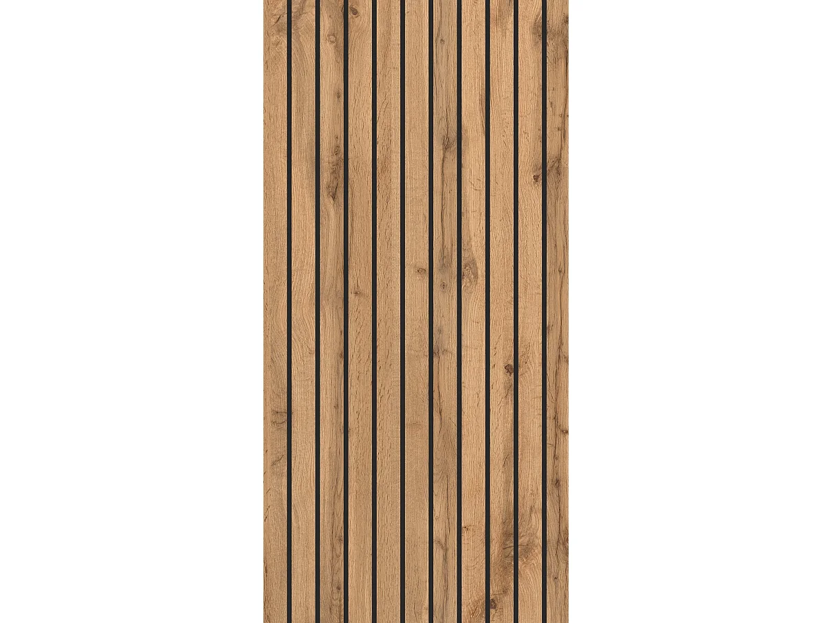Armoire murale Held Möbel 30 cm Liverpool chêne Wotan / noir (gestreift) 30x64x20 cm