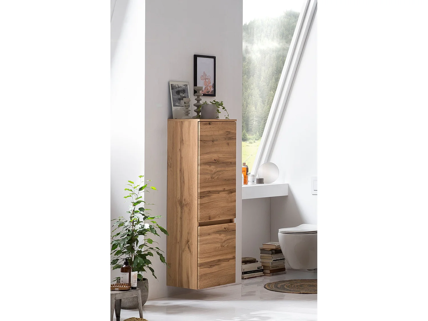 Armoire mi-haute Held Möbel 40 Baabe B/H/T: 40 x 130 x 35 cm