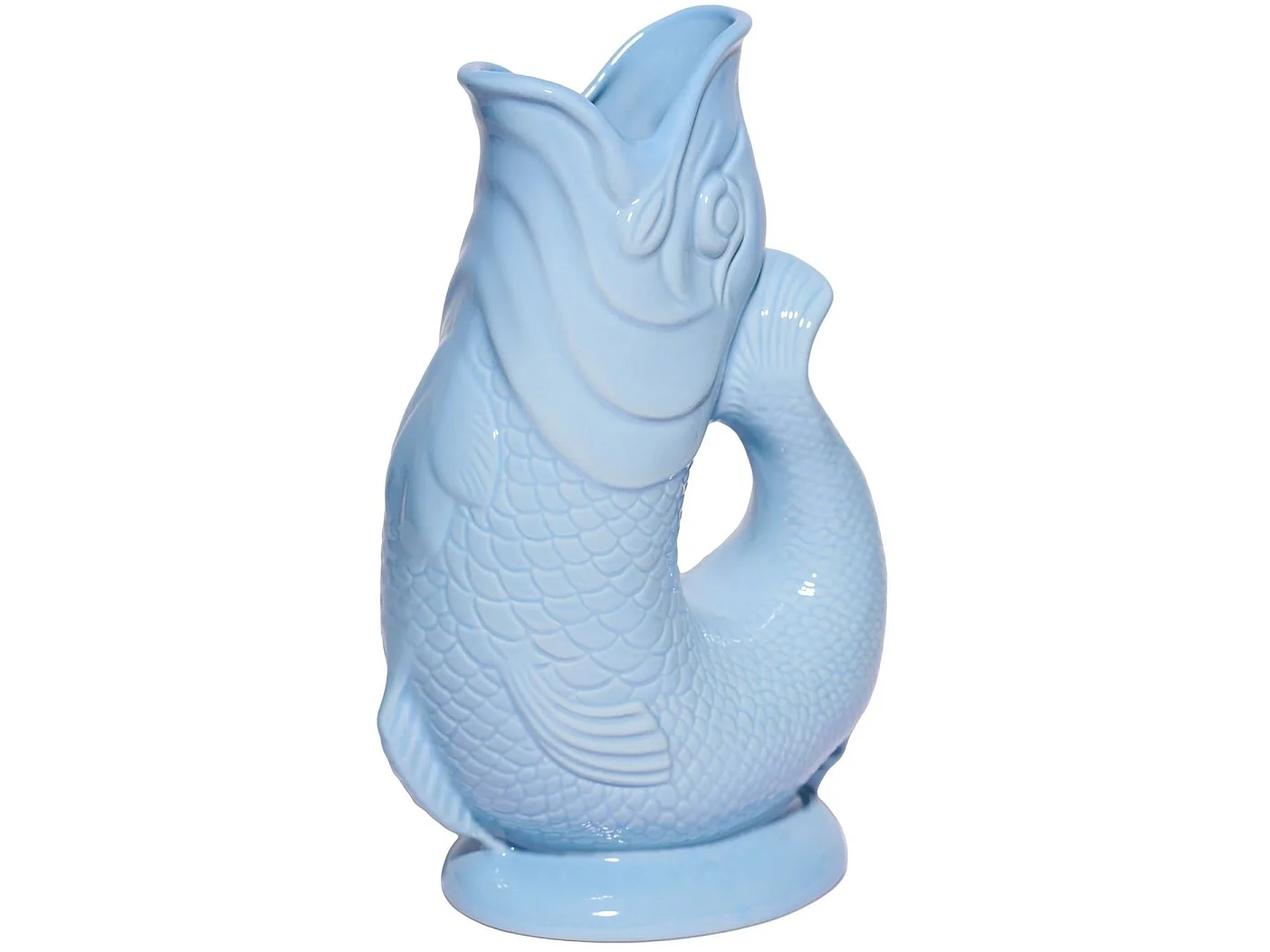 Carafe émettant un « glou-glou », fabriquée à la main en Angleterre, 1,2 l, 27,5/17/9,5 cm