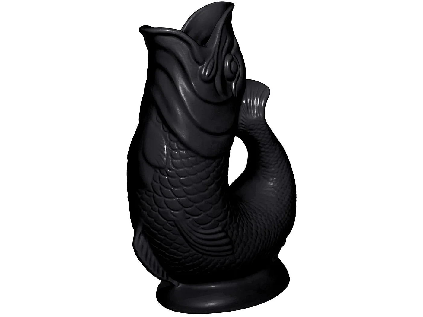 Carafe émettant un « glou-glou », fabriquée à la main en Angleterre, 1,2 l, 27,5/17/9,5 cm