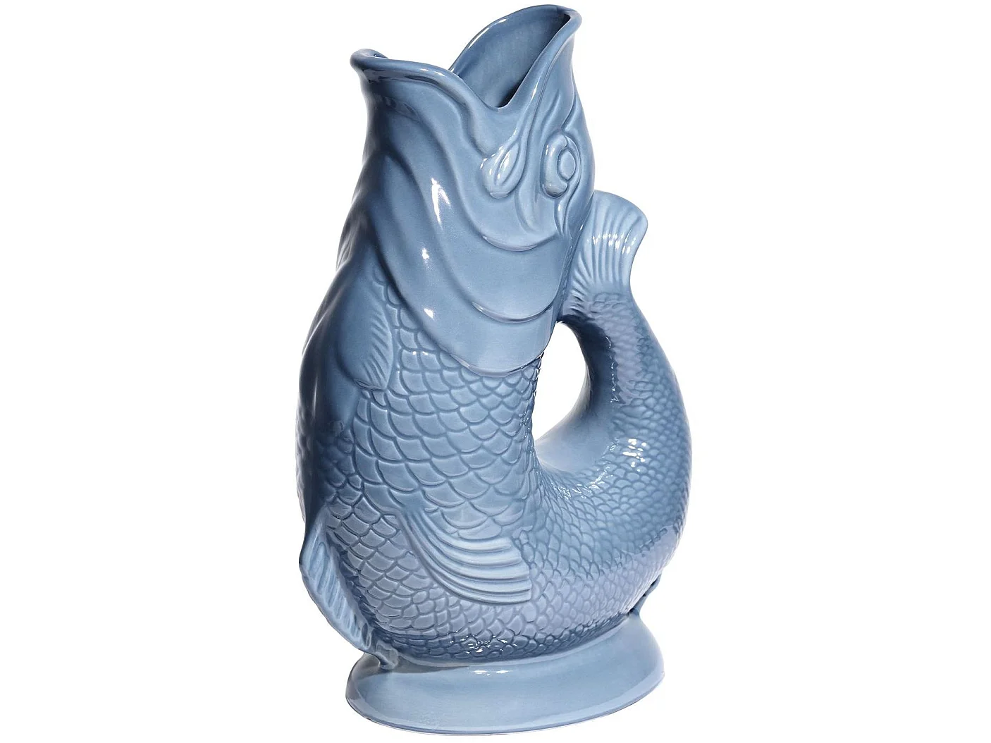 Carafe émettant un « glou-glou », fabriquée à la main en Angleterre, 1,2 l, 27,5/17/9,5 cm