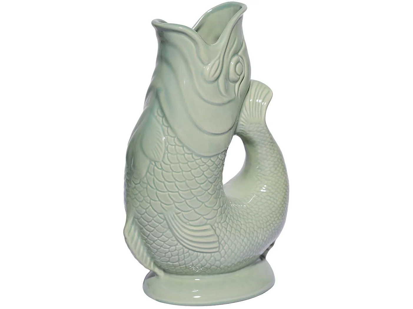 Carafe émettant un « glou-glou », fabriquée à la main en Angleterre, 1,2 l, 27,5/17/9,5 cm