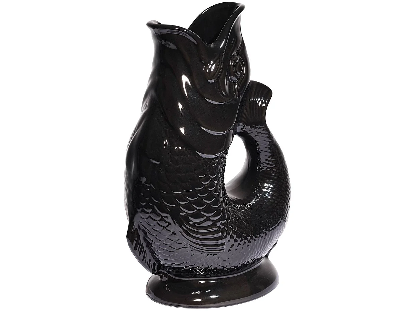 Carafe émettant un « glou-glou », fabriquée à la main en Angleterre, 1,2 l, 27,5/17/9,5 cm