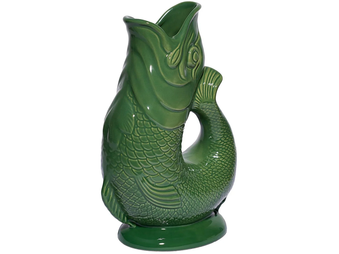 Carafe émettant un « glou-glou », fabriquée à la main en Angleterre, 1,2 l, 27,5/17/9,5 cm