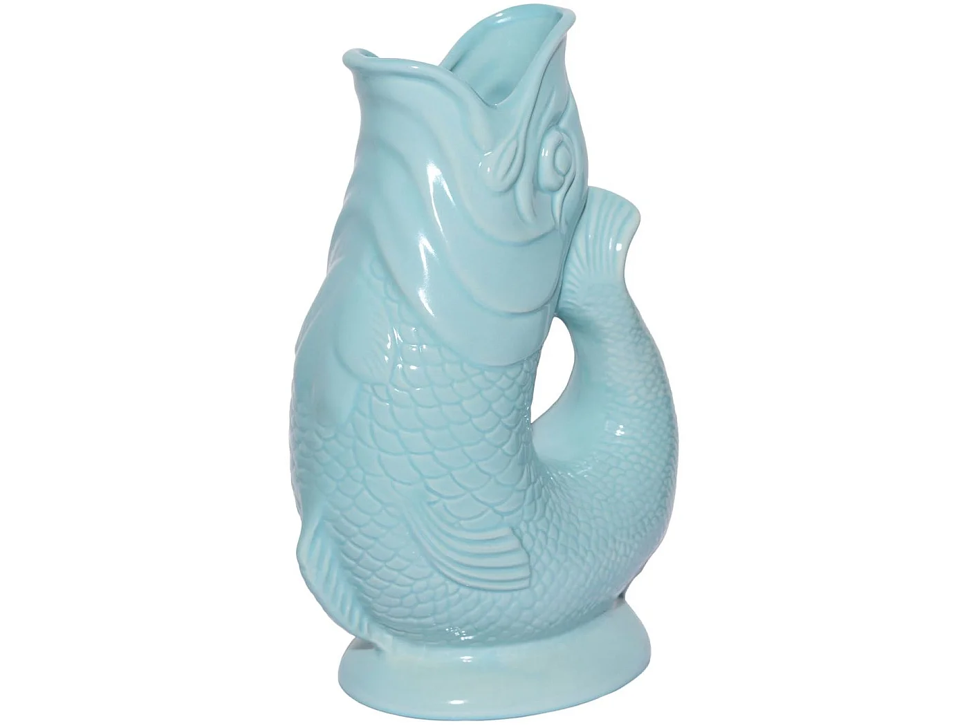 Carafe émettant un « glou-glou », fabriquée à la main en Angleterre, 1,2 l, 27,5/17/9,5 cm