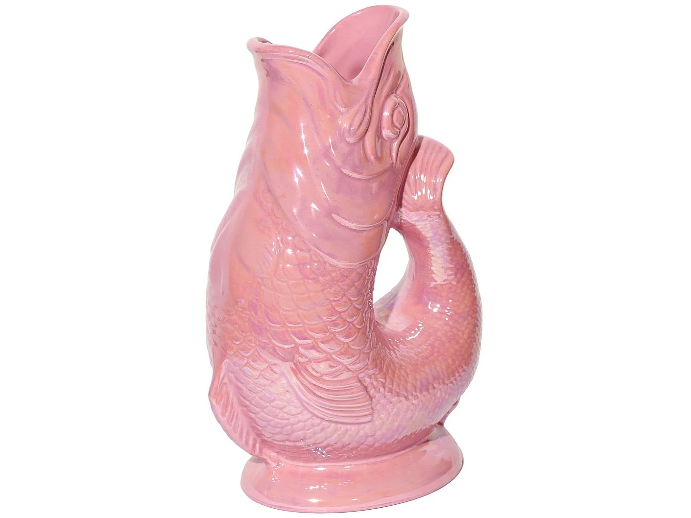 Carafe émettant un « glou-glou », fabriquée à la main en Angleterre, 1,2 l, 27,5/17/9,5 cm