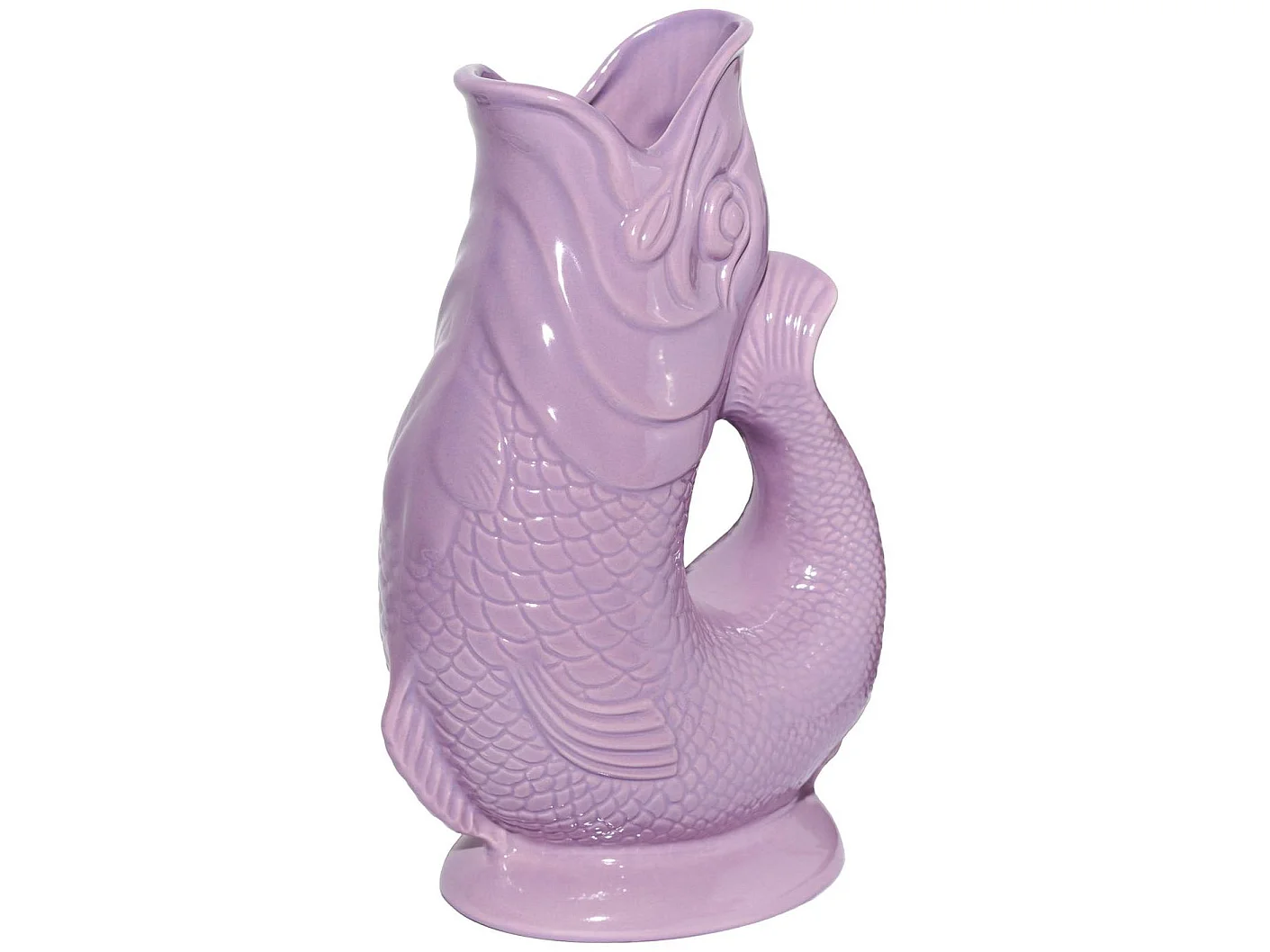 Carafe émettant un « glou-glou », fabriquée à la main en Angleterre, 1,2 l, 27,5/17/9,5 cm