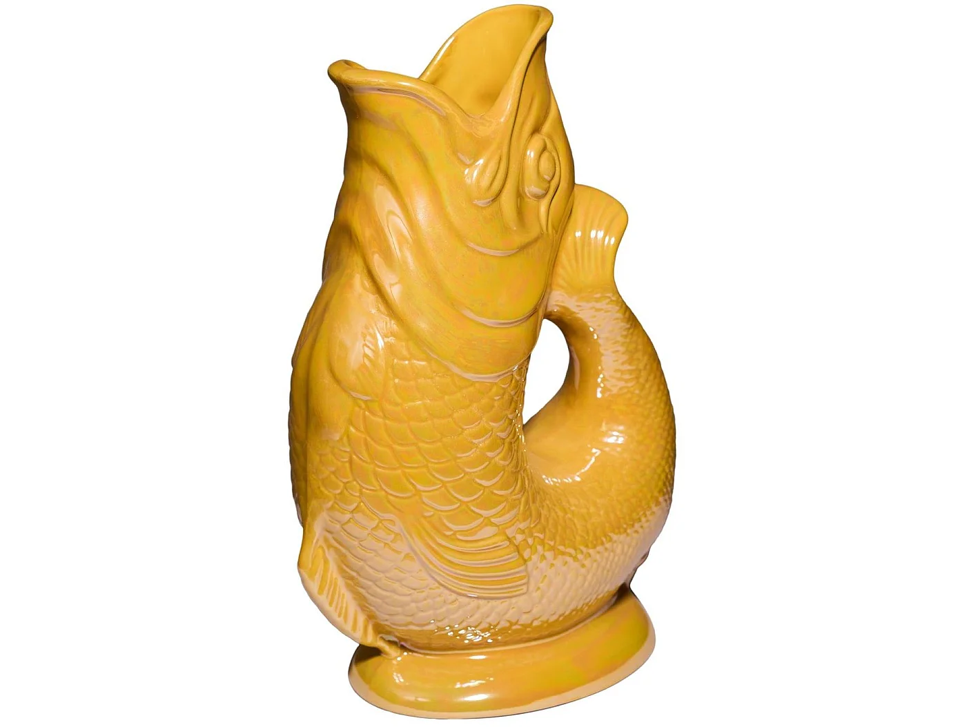 Carafe émettant un « glou-glou », fabriquée à la main en Angleterre, 1,2 l, 27,5/17/9,5 cm
