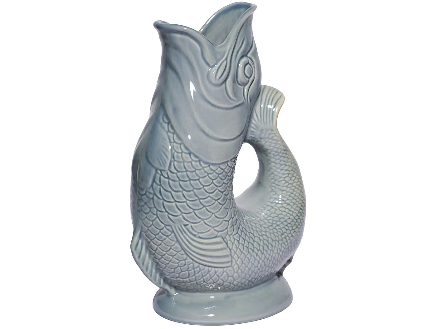 Carafe émettant un « glou-glou », fabriquée à la main en Angleterre, 1,2 l, 27,5/17/9,5 cm