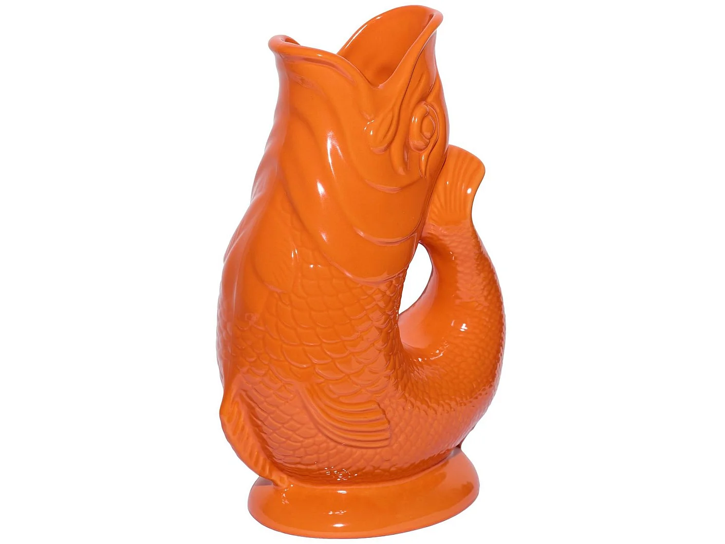 Carafe émettant un « glou-glou », fabriquée à la main en Angleterre, 1,2 l, 27,5/17/9,5 cm