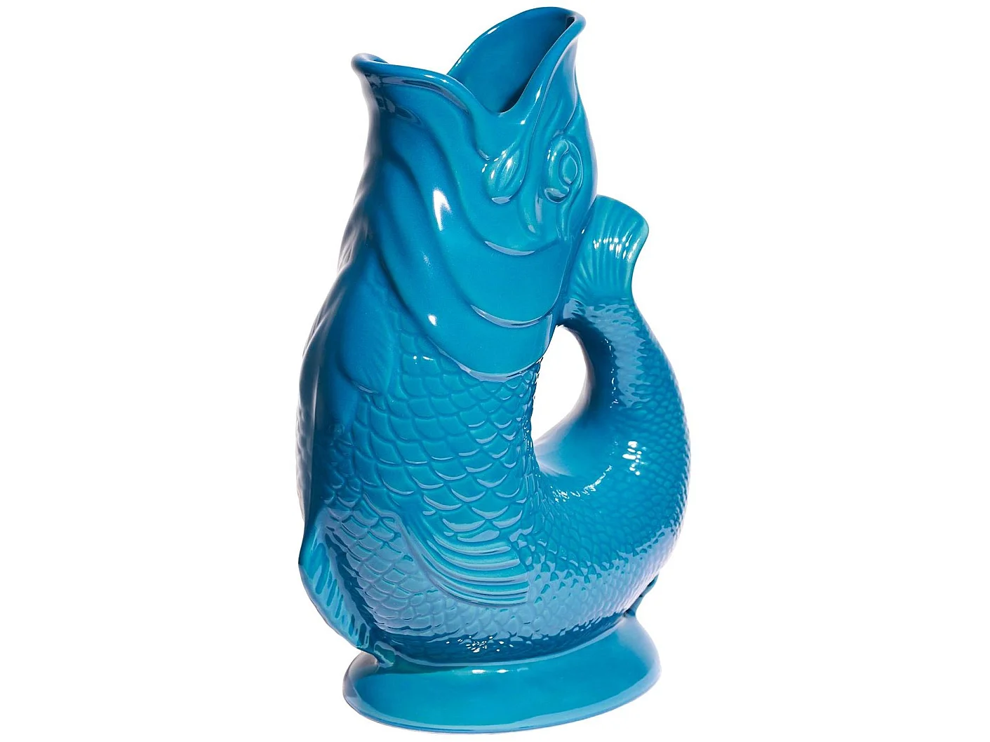 Carafe émettant un « glou-glou », fabriquée à la main en Angleterre, 1,2 l, 27,5/17/9,5 cm