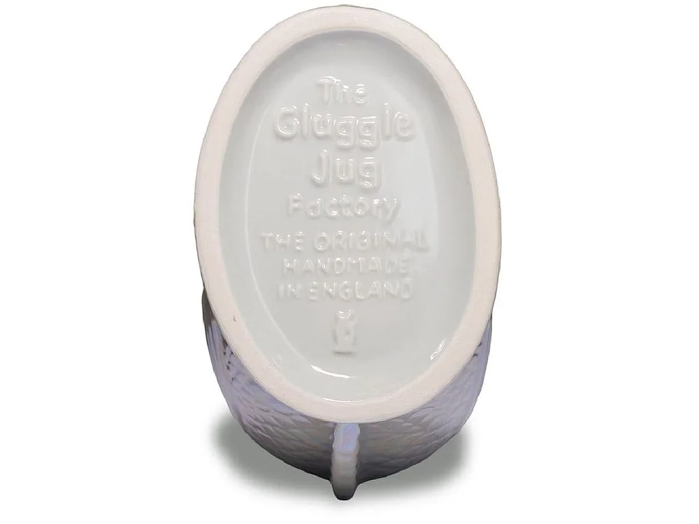Carafe émettant un « glou-glou », fabriquée à la main en Angleterre, 1,2 l, 27,5/17/9,5 cm