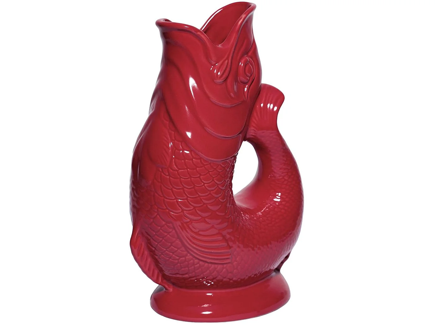Carafe émettant un « glou-glou », fabriquée à la main en Angleterre, 1,2 l, 27,5/17/9,5 cm