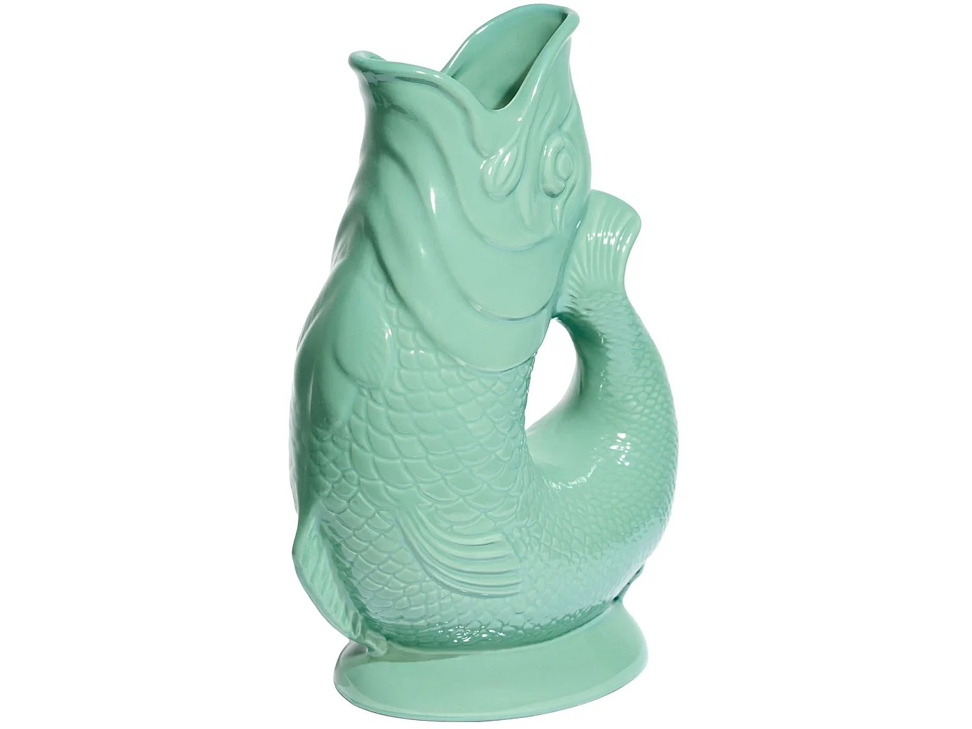 Carafe émettant un « glou-glou », fabriquée à la main en Angleterre, 1,2 l, 27,5/17/9,5 cm
