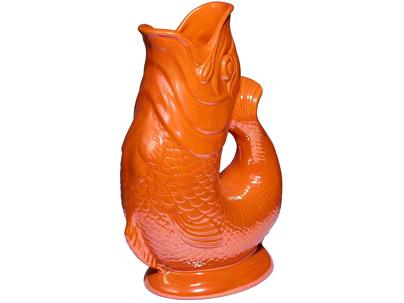 Carafe émettant un « glou-glou », fabriquée à la main en Angleterre, 1,2 l, 27,5/17/9,5 cm