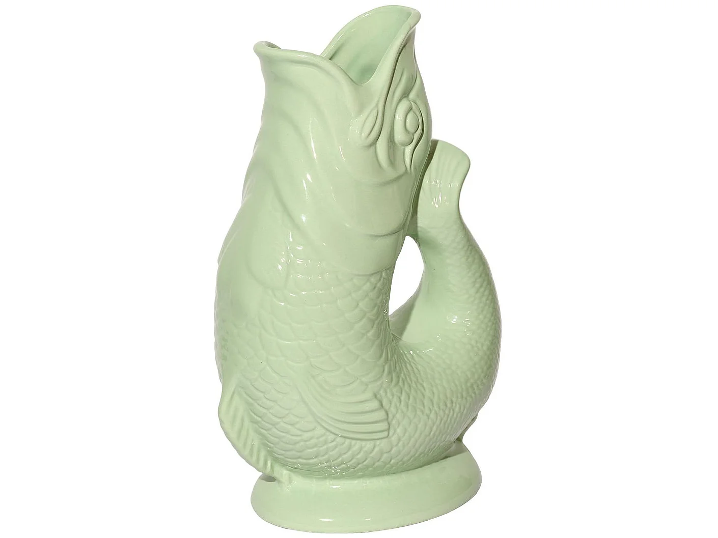Carafe émettant un « glou-glou », fabriquée à la main en Angleterre, 1,2 l, 27,5/17/9,5 cm