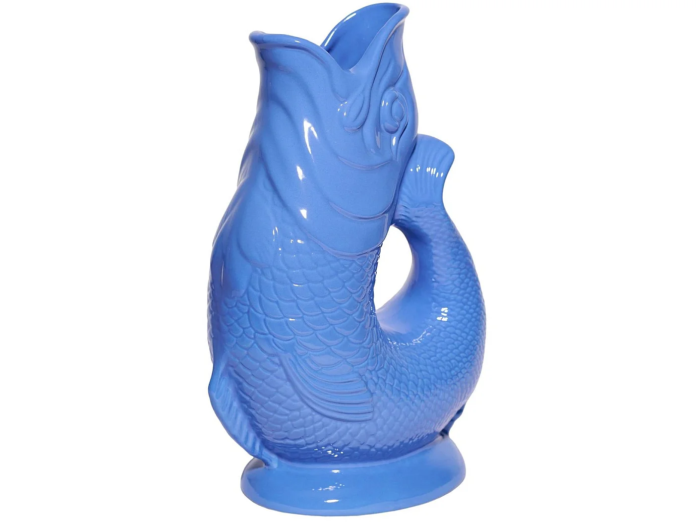 Carafe émettant un « glou-glou », fabriquée à la main en Angleterre, 1,2 l, 27,5/17/9,5 cm