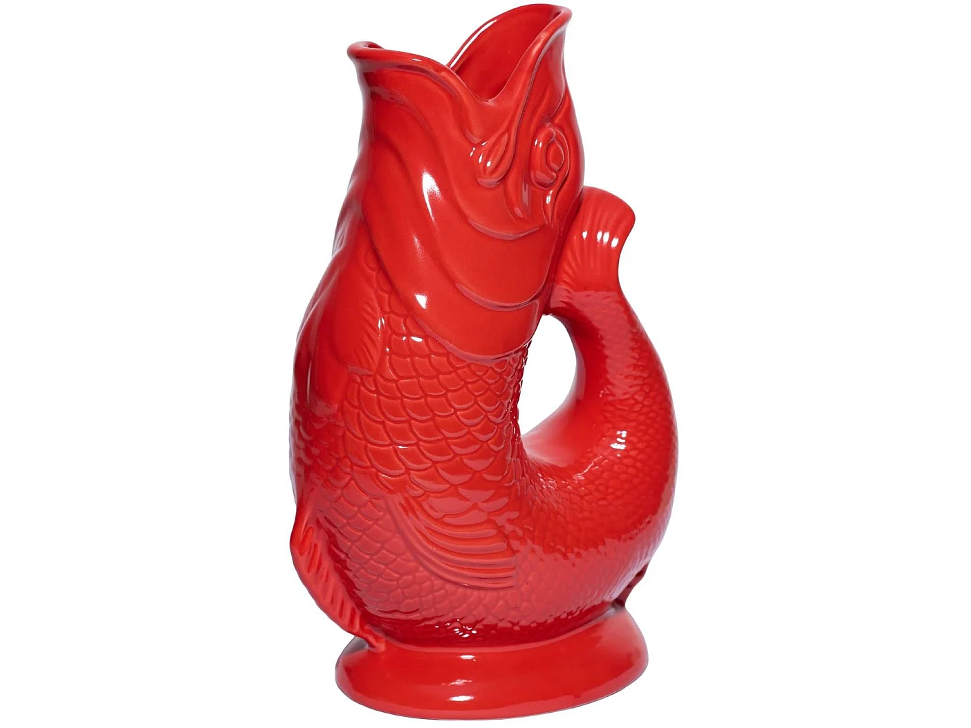 Carafe émettant un « glou-glou », fabriquée à la main en Angleterre, 1,2 l, 27,5/17/9,5 cm
