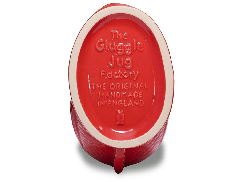 Carafe émettant un « glou-glou », fabriquée à la main en Angleterre, 1,2 l, 27,5/17/9,5 cm