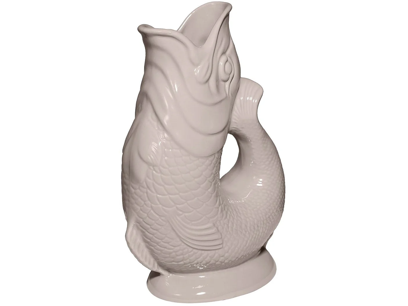 Carafe émettant un « glou-glou », fabriquée à la main en Angleterre, 1,2 l, 27,5/17/9,5 cm