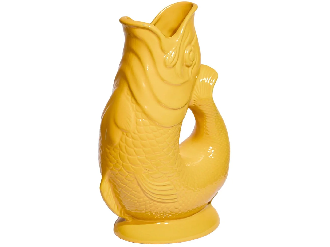 Karaffe mit „Gluck-Gluck“-Geräusch, Handgefertigt in England, 1,2L, 27,5/17/9,5 cm