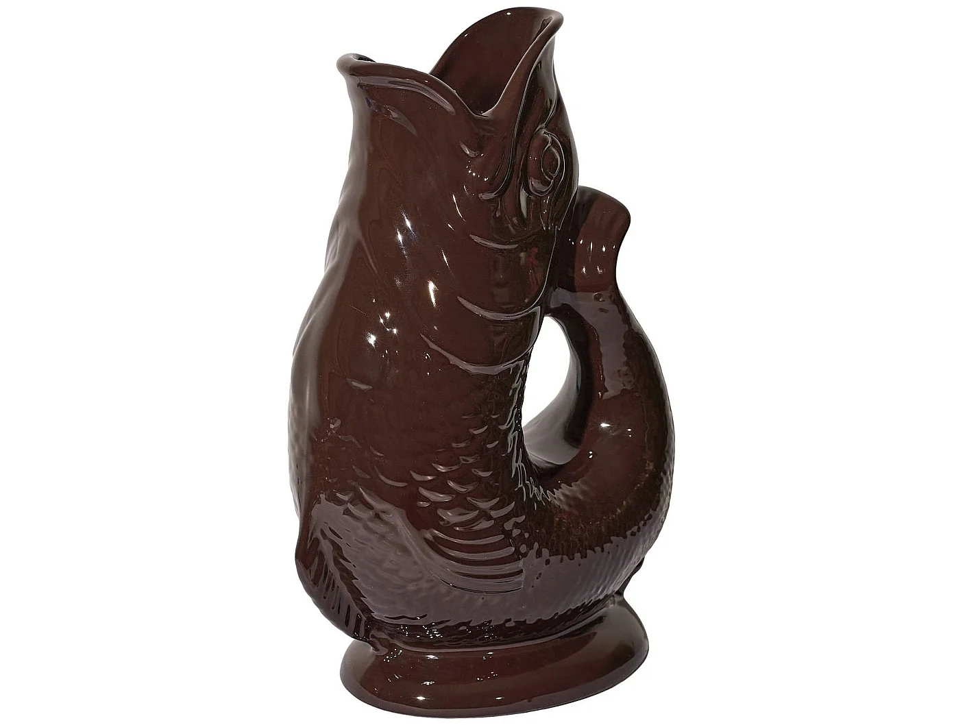 Carafe émettant un « glou-glou », fabriquée à la main en Angleterre, 1,2 l, 27,5/17/9,5 cm