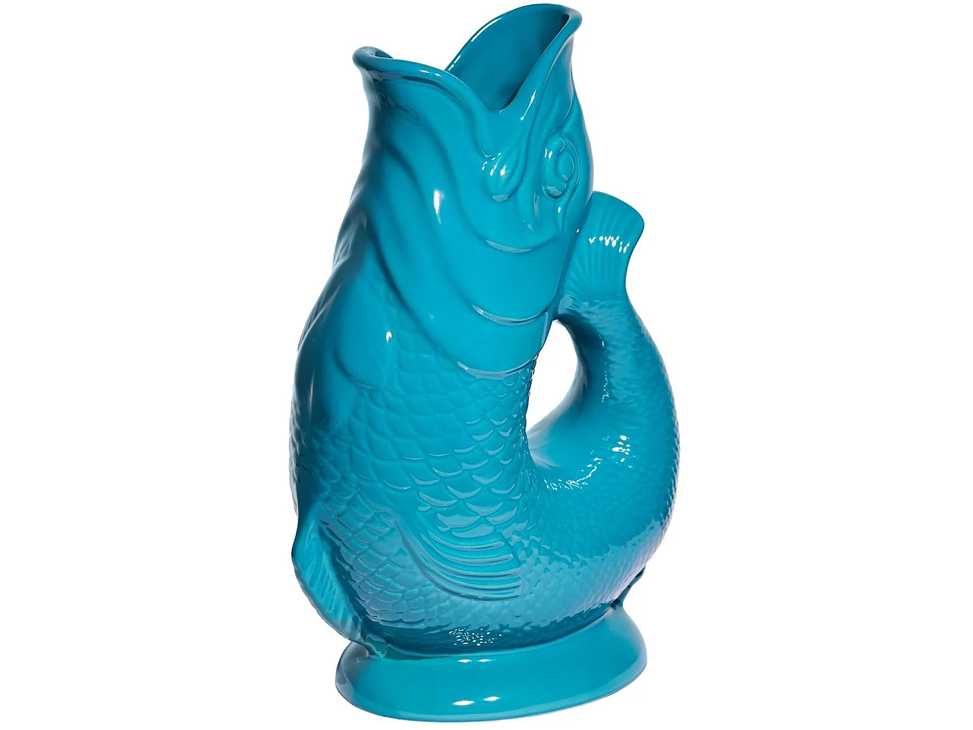 Karaffe mit „Gluck-Gluck“-Geräusch, Handgefertigt in England, 1,2L, 27,5/17/9,5 cm