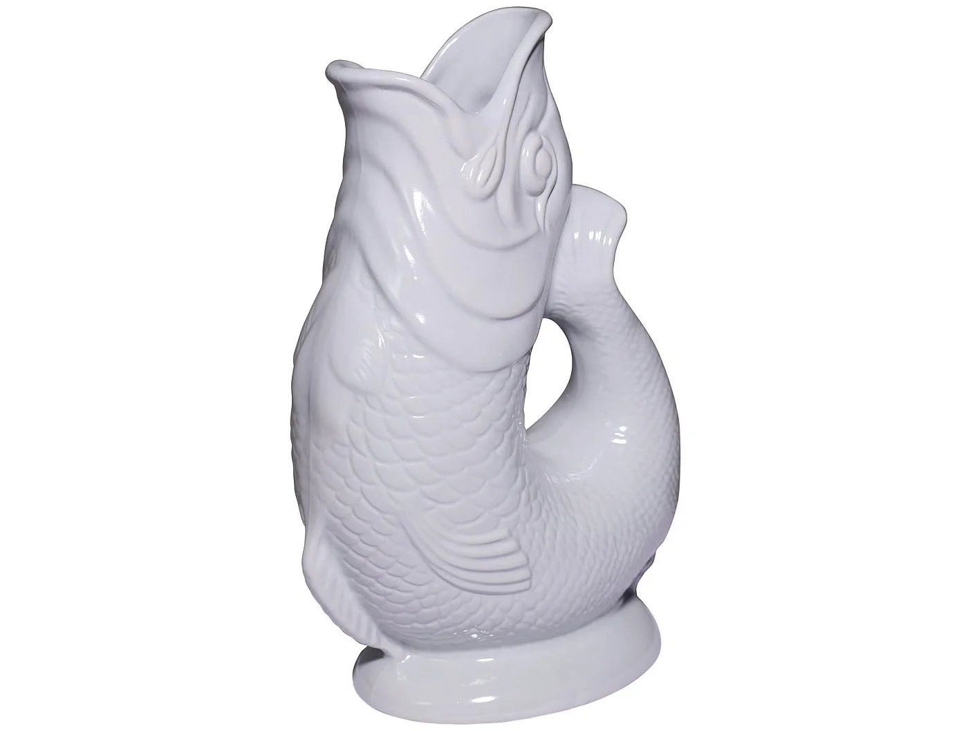 Carafe émettant un « glou-glou », fabriquée à la main en Angleterre, 1,2 l, 27,5/17/9,5 cm
