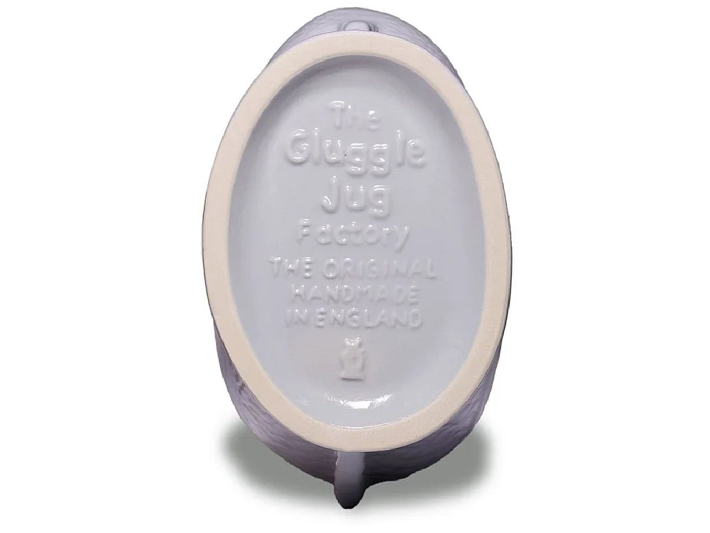 Carafe émettant un « glou-glou », fabriquée à la main en Angleterre, 1,2 l, 27,5/17/9,5 cm