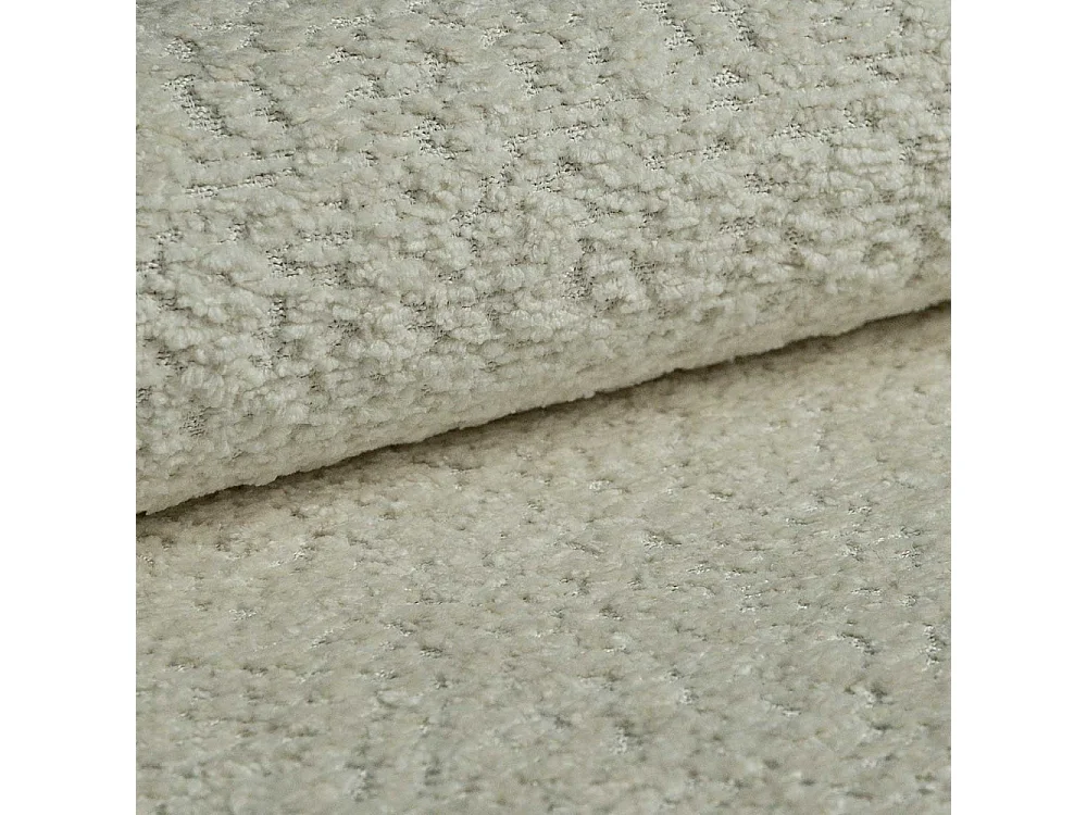 Lit boxspring avec deux coffres de rangement, tissu bouclé Coral, beige, 120x200 cm, NEGROS