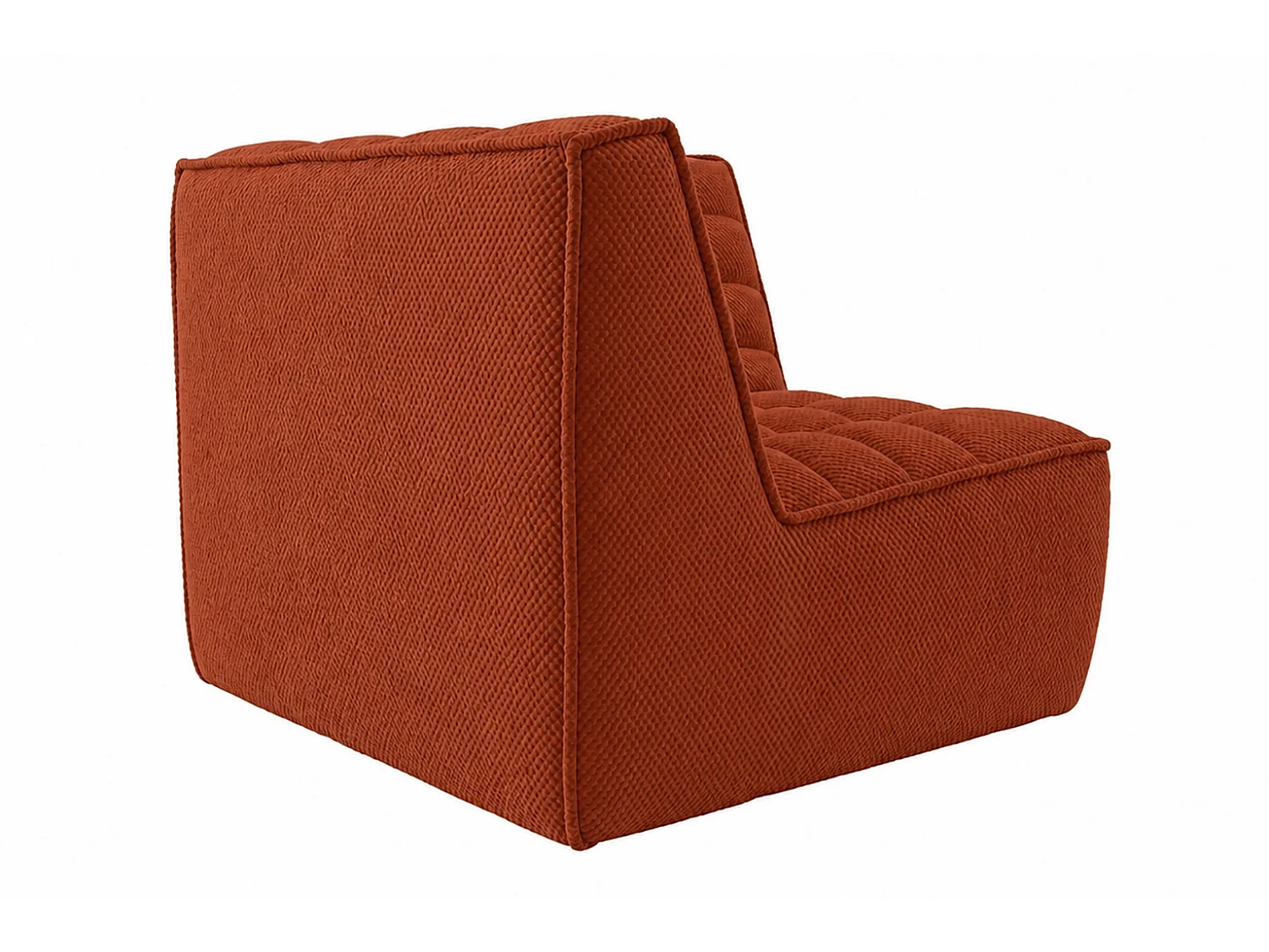 Module d’angle, module, tissu peluche Pop, cuivre, LAZY