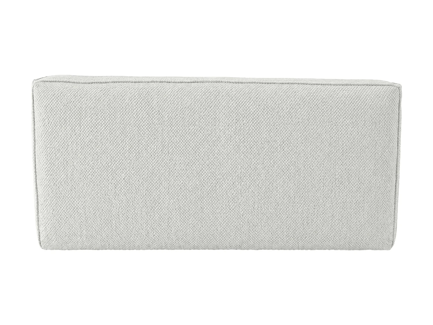 Canapé 2 places modulaire, tissu peluche Pop, ice, LAZY