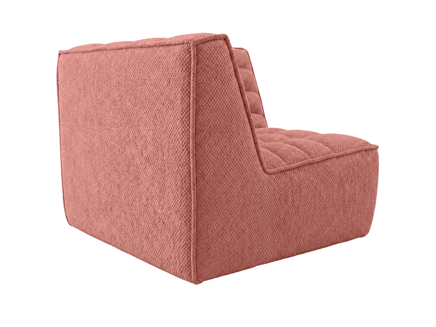 Module d’angle, module, tissu peluche Pop, rose, LAZY