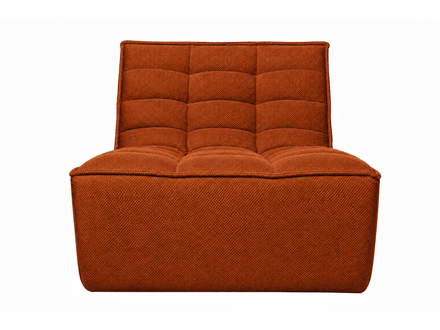 Fauteuil, fauteuil lounge, tissu peluche Pop, cuivre, LAZY