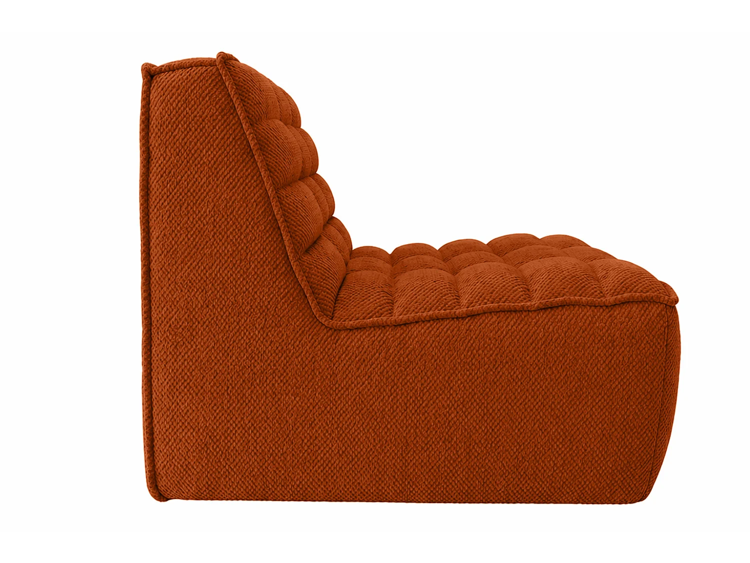 Fauteuil, fauteuil lounge, tissu peluche Pop, cuivre, LAZY