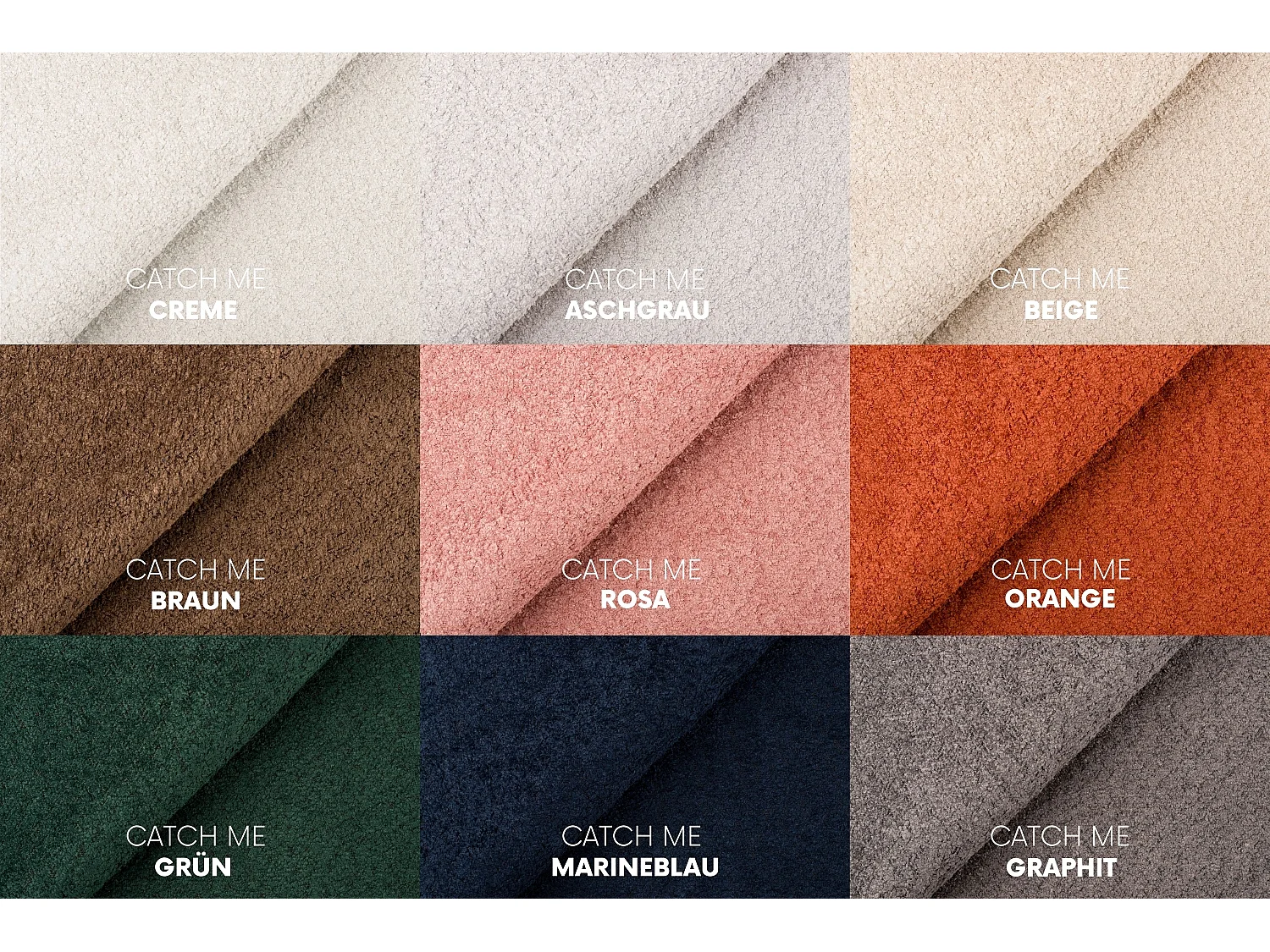 Lit rembourré avec coffre de rangement, tissu chenille Catch Me, gris cendré, 200x200 cm, CANDE