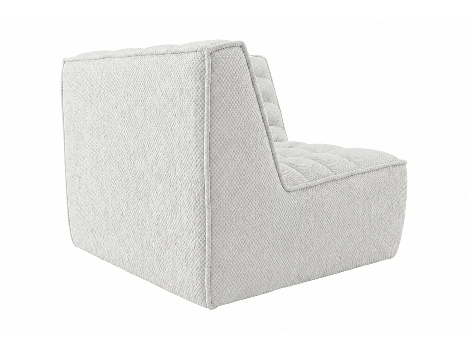 Module d’angle, module, tissu peluche Pop, beige, LAZY