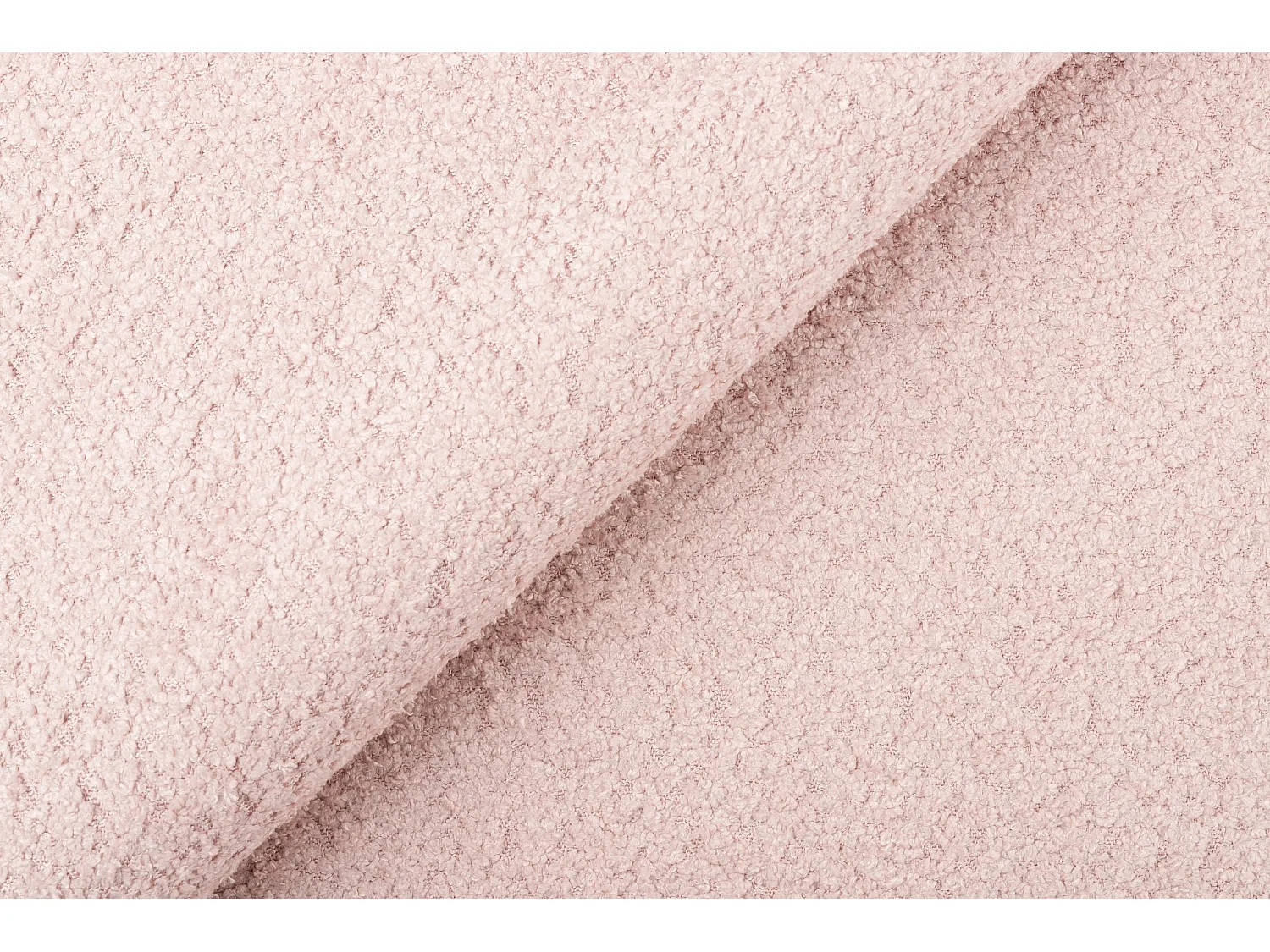 Lit rembourré avec coffre de rangement, tissu chenille Catch Me, rose clair, 200x200 cm, MICANDI