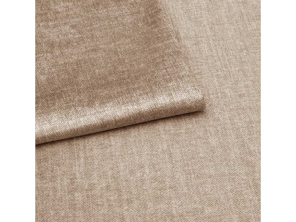 Polsterbett mit bettkasten, Veloursstoff Rouge, Beige, 160x200 cm, BEST IV