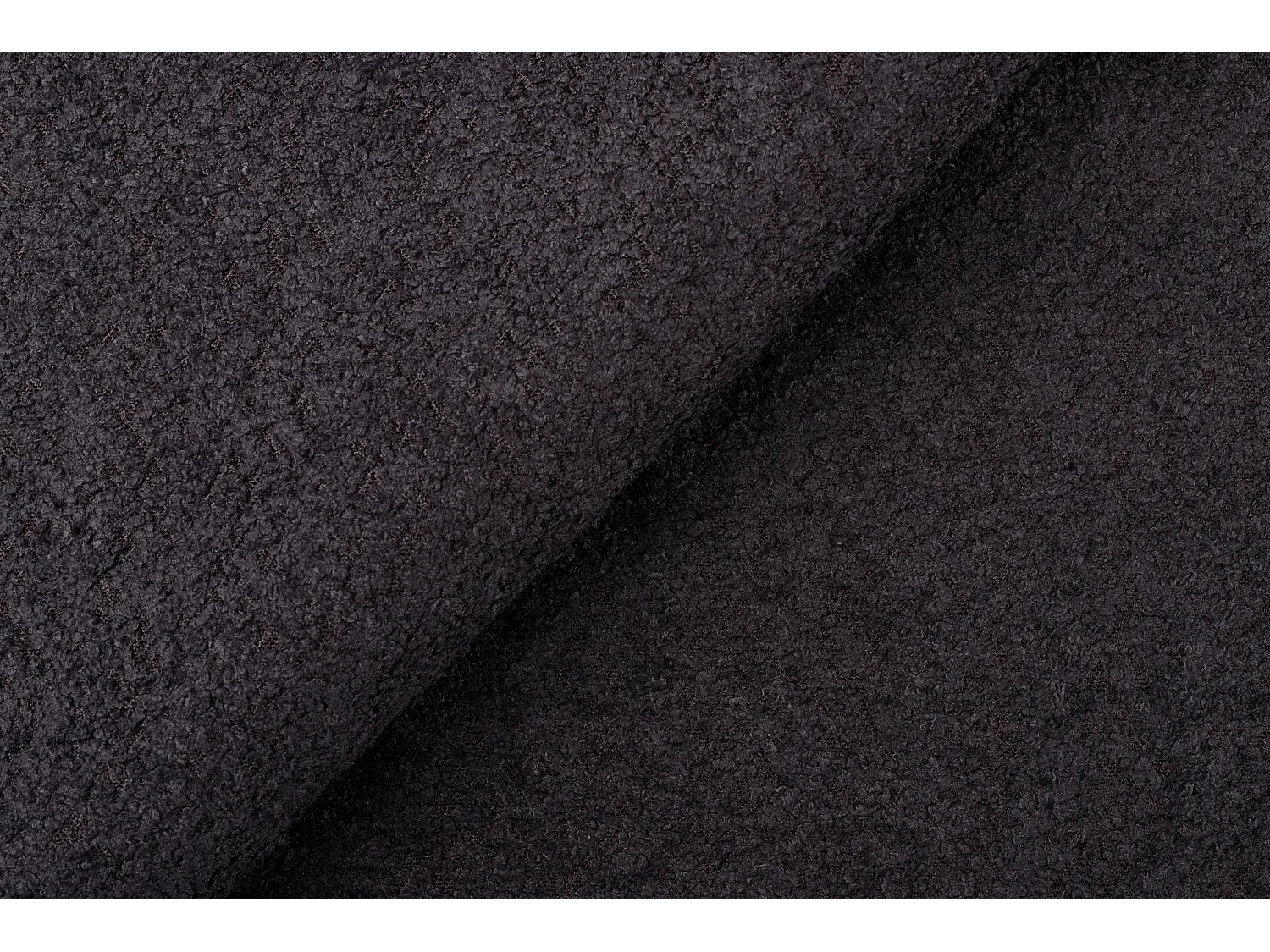 Lit rembourré avec coffre de rangement, tissu chenille Catch Me, noir, 140x200 cm, MICANDI