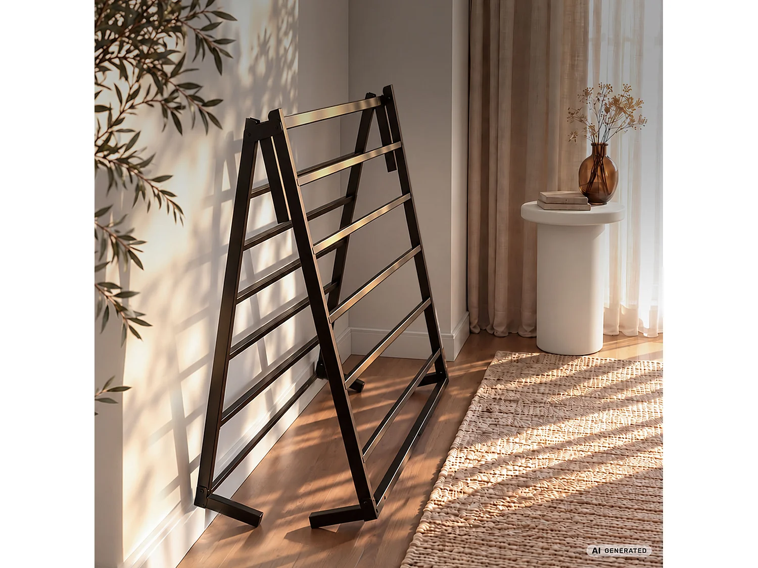 Lit en métal 90x190 cm Lit d'appoint pliant avec Cadre en Métal et Sommier à Lattes Noir 6 Pieds 10 Latters