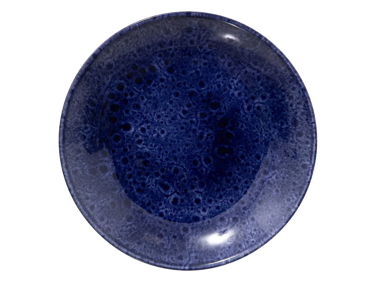 Lot de 6 Assiettes à Dessert "Casa Azul" 21cm Bleu