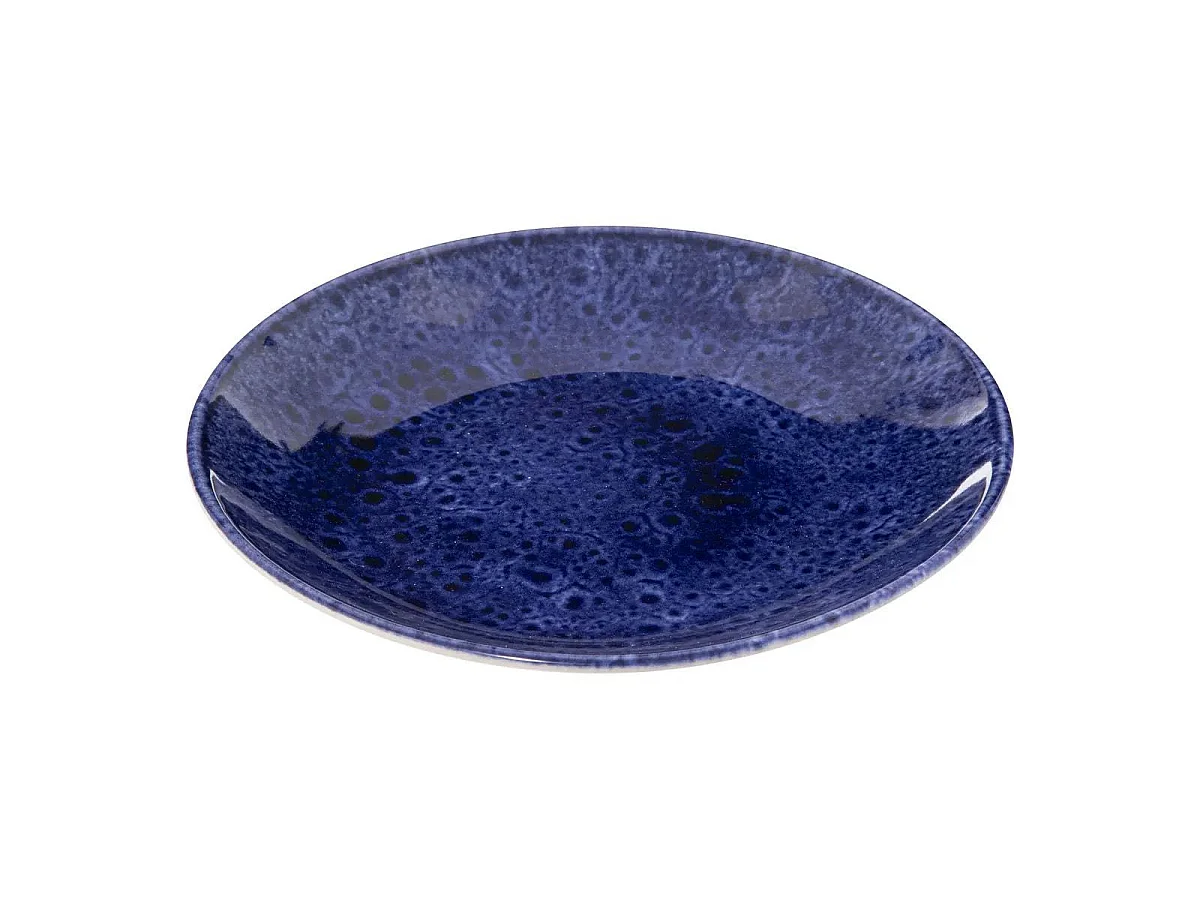 Lot de 6 Assiettes à Dessert "Casa Azul" 21cm Bleu