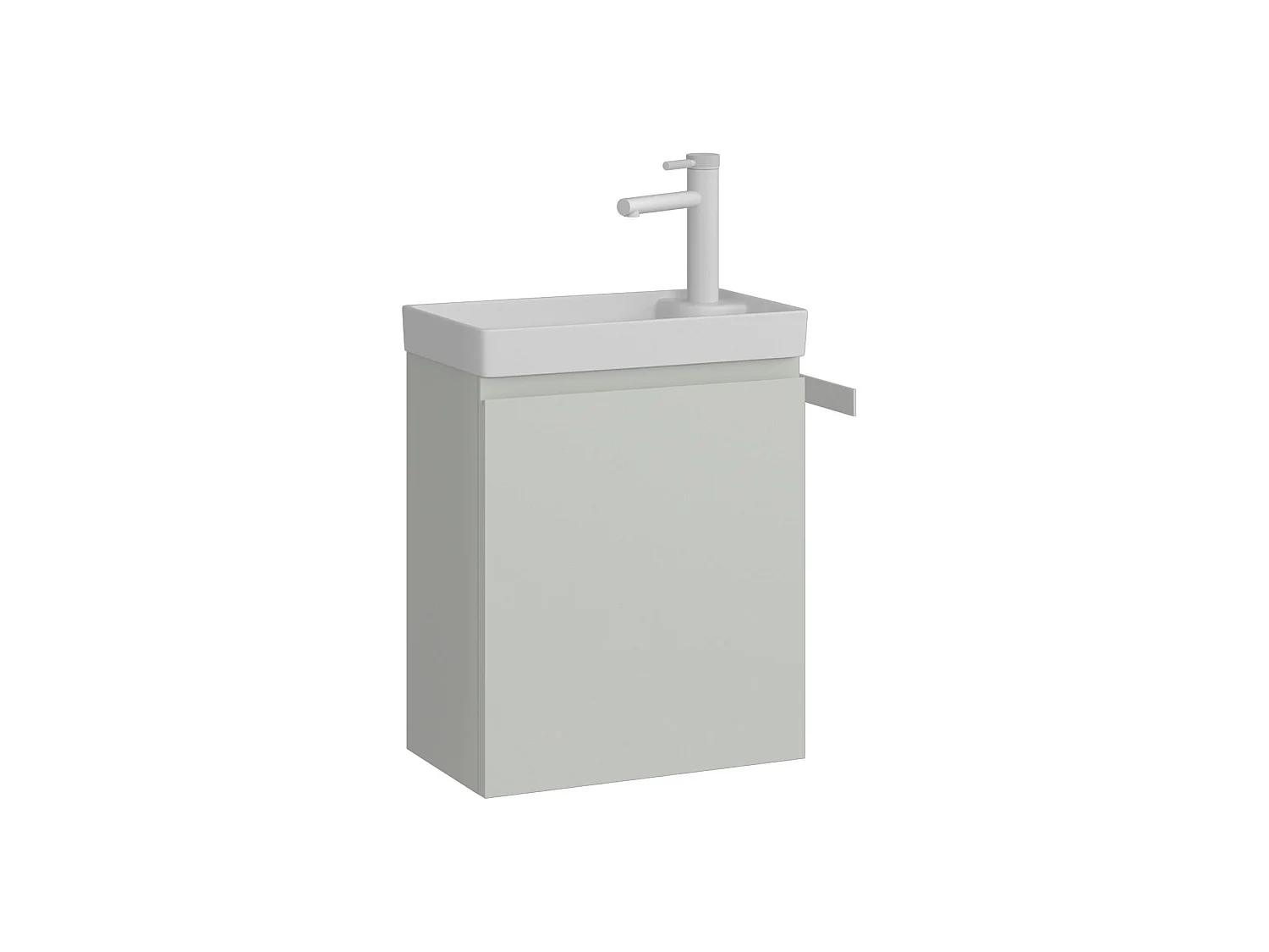Meuble Vasque "Ferla 40" - 40 x 22 x 50 cm - Matte Cashmere