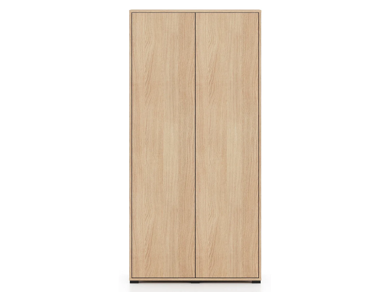 Kledingkast met 2 deuren – Mavelie eikenlook – 92 cm – HEGGERS
