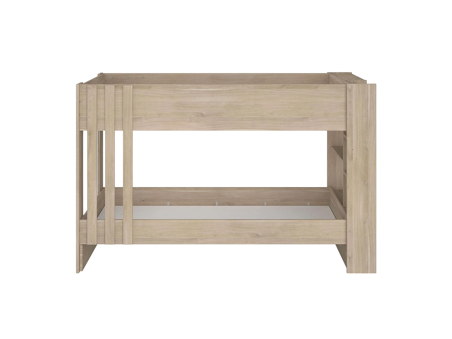 Litera Eik juvenil Roble Jackson reversible 4 estantes 90x200 cm