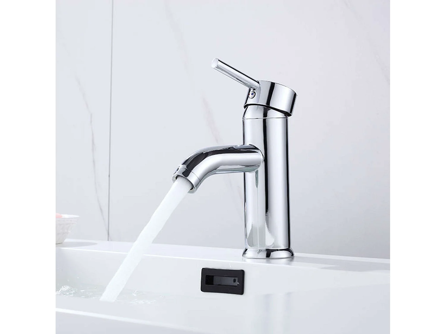 Grifo lavabo monomando Lofe Cromado cartucho cerámico 17,1 cm