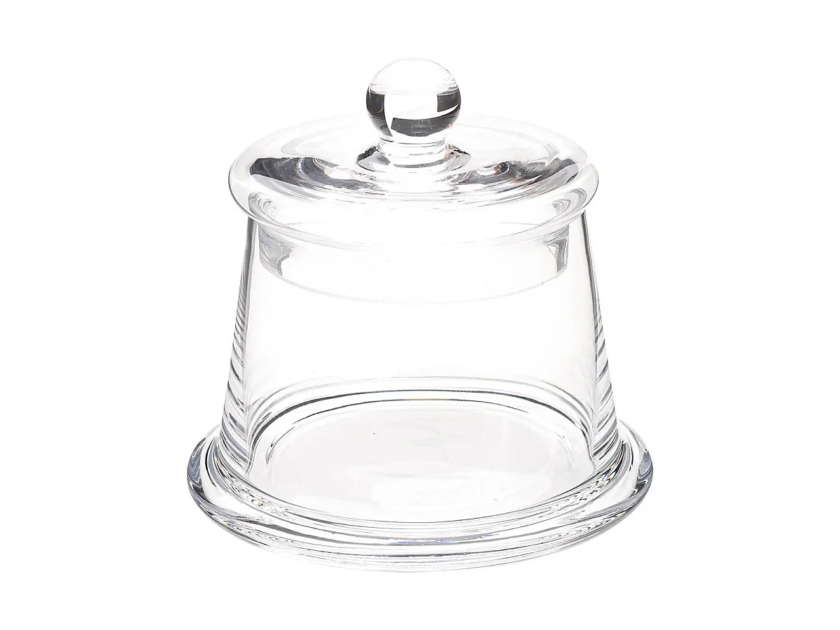 Bonbonnière en Verre "Ambroisia" 12cm Transparent